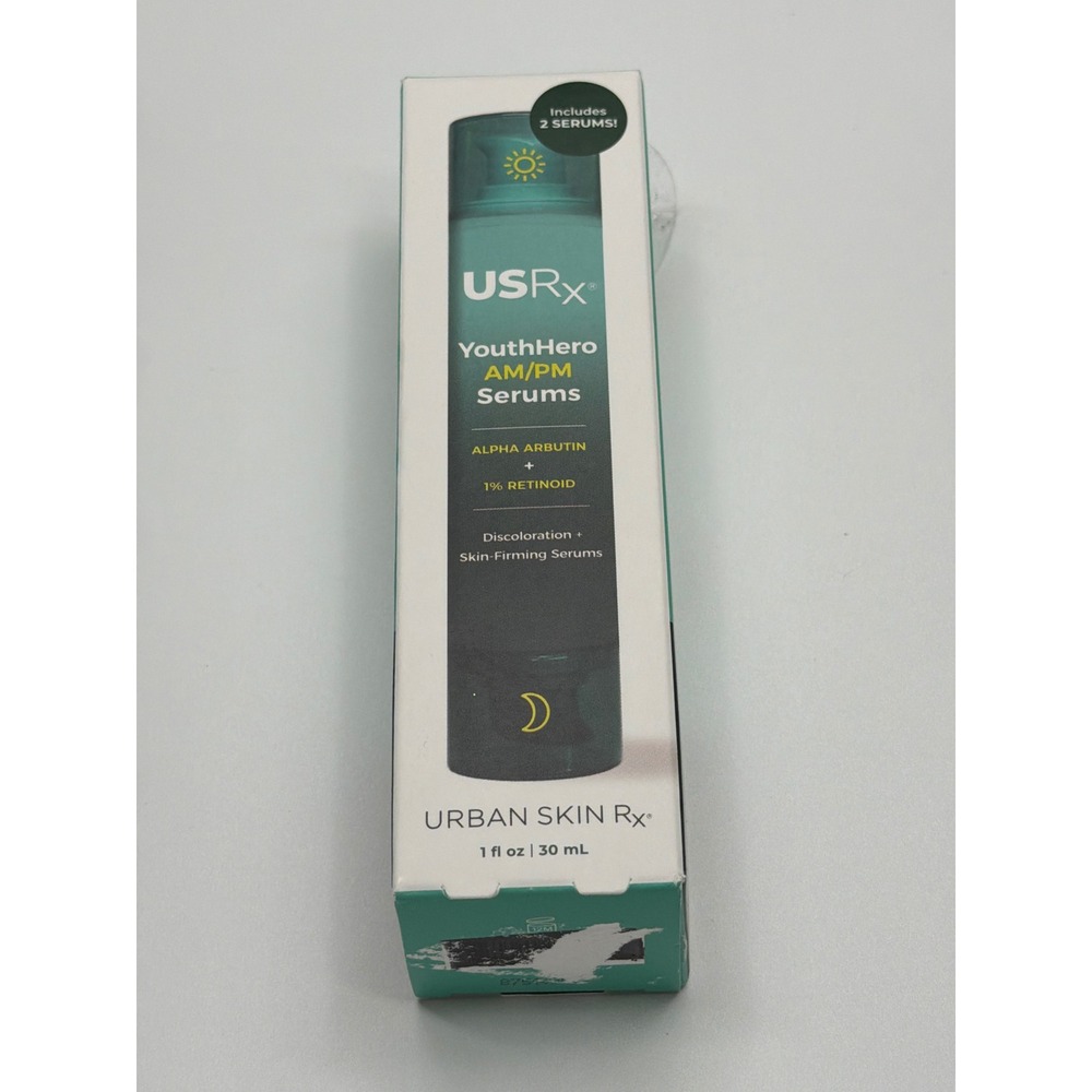 Urban Skin Rx YouthHero AM PM‎ Serums Discoloration Skin Firming 1 oz 30 mL